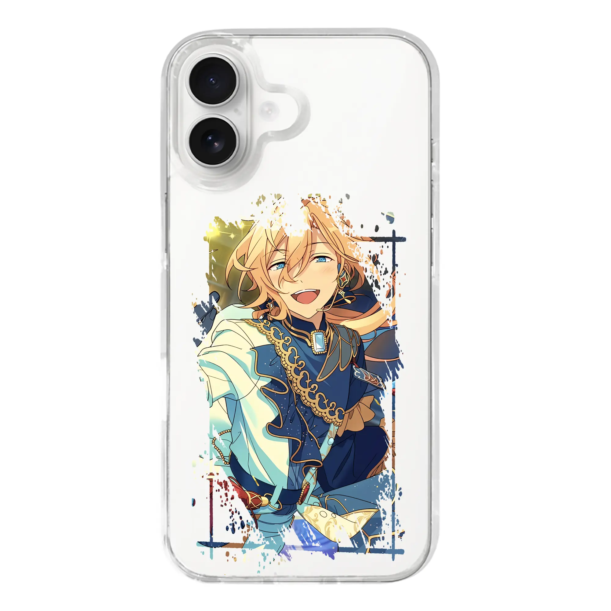 あんさん ぶる グッズ fine 天祥院英智 - iPhone 17シリーズ 透明スマホケース – 薄型・耐衝撃・精密フィット保護カバー